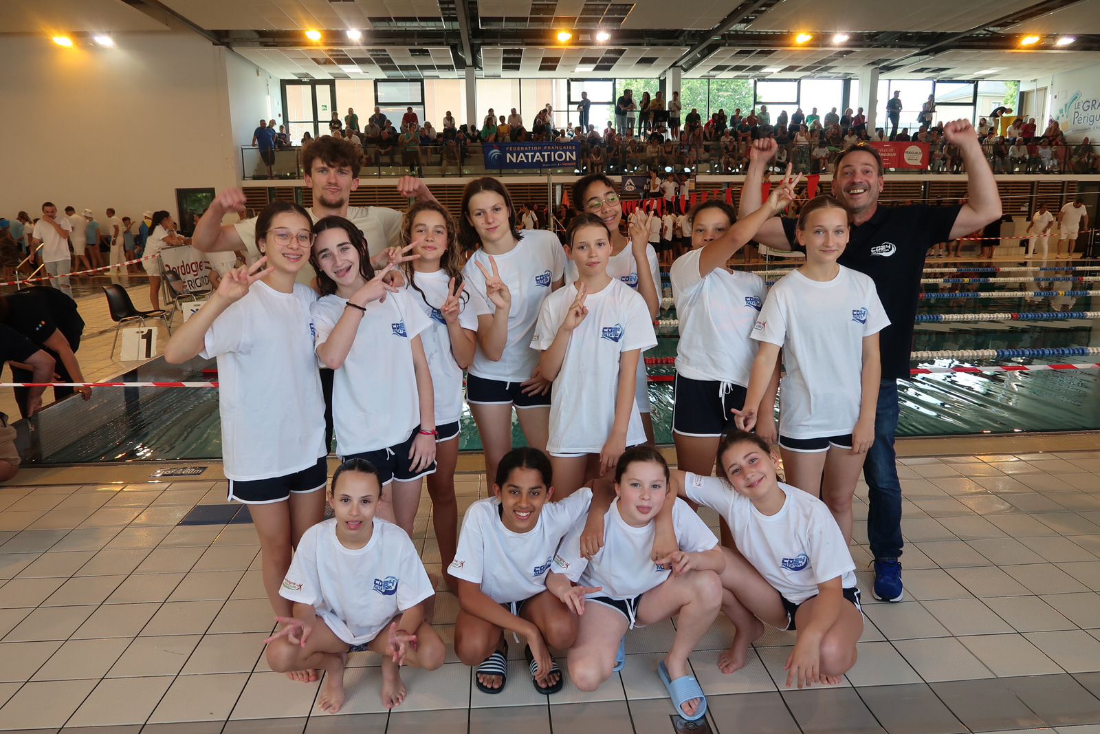 Coupe de France des Départements : un week-end de natation réussi à Périgueux