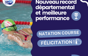 Records et meilleures Performances Départementales
