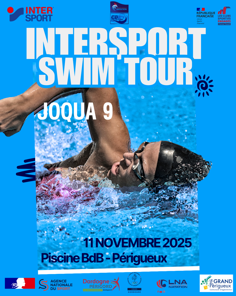INTERSPORT SWIM TOUR: JOQUA 9: Le programme 