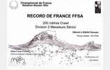 COPO NATATION: Nouveau record de France et champion de France pour Romain IDZIAK à Chambéry en bassin de 50m