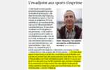 Article SO du 15 07 2017: l'ex adjoint aux Sports de Bergerac s'exprime