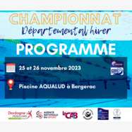 Championnats départementaux hiver: le programme 