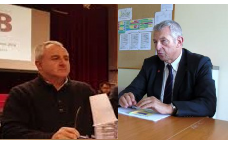 Rencontre ce jeudi 2 Mars 2017 de Francis Luyce (Président FFN) et de Frédéric Delmarès (Président de la CAB)