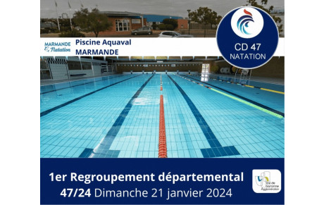 1er Regroupement 47/24 de l'année 2024 à Marmande ce 21 janvier 2024