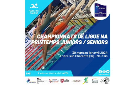 Compte rendu des Championnats Régionaux NA Printemps-50m- à Saint-Yrieix-sur-Charente Du samedi 30 Mars au Lundi 1er Avril 2024