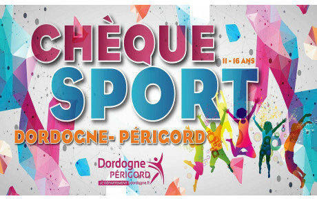 Le Chèque Sport Dordogne - Périgord 