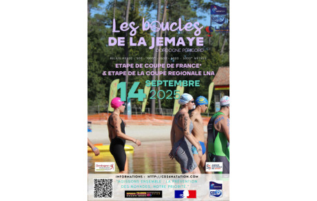 &quot;Les Boucles de La Jemaye 2025 🌊&quot; Le rendez-vous incontournable pour nager, vibrer… et gagner !